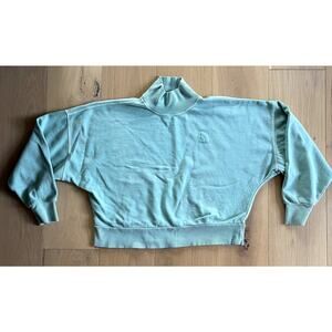 The North Face Women's Garment Dye Mock-Neck Sweatshirt